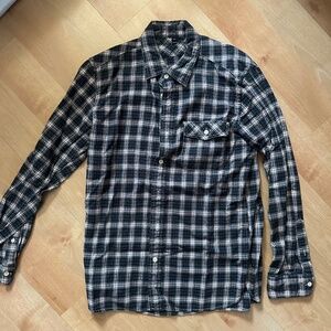 MUJI plaid flannel